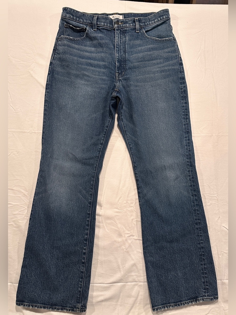 Madewell Relaxed Women's Blue Bootcut Jeans